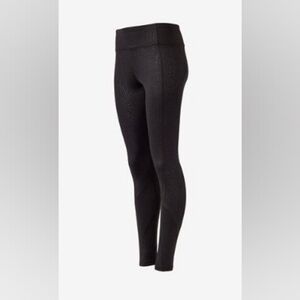 ExpressCore XS compression black reptile snakeskin leggings
